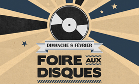 Affiche Foire aux disques