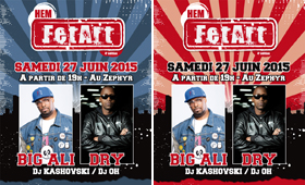 Affiche Fet’Art 2015